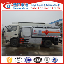 Dongfeng 5500liter pequeño camión de tanque de combustible, camión de tanque de combustible de aceite, camión de petróleo para la venta